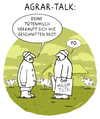 Cartoon: Mund zu Mund Marketing (small) by markus-grolik tagged landwirt,bauer,bauern,milchprodukte,brot,milch,eiweiß,weide,heide,kommunikation,marketing