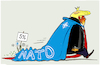 Cartoon: Nato-Gipfel in Den Haag... (small) by markus-grolik tagged nato,trump,maga,us,usa,militär,den,haag,eu,bruessel,europa,aufrüstung,prozent,verteidigung,sicherheit,verteidigungsbuendnis,finanzen,wirtschaft,bündnisfall,russland,ukraine