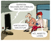 Cartoon: Prognosen (small) by markus-grolik tagged wirtschaftswachstum,deutschland,arbeitslose,zahlen,experten,arbeit,konjunktur,drei,prozent