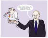 Cartoon: Putin wünscht... (small) by markus-grolik tagged putin,russland,ukraine,selensky,krieg,waffenruhe,vermittler,verhandlungen,gerhard,schroeder,exkanzler,gazprom,gas,oel,spd,nordstream,deutschland