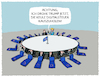 Cartoon: Reagiert die EU im Zollkrieg... (small) by markus-grolik tagged europas,gegenmassnahmen,zollkrieg,usa,trump,maga,zoelle,handelskrieg,freihandel,panic,monday,boerse,digitalsteuer,tech,industrie,unternehmen,meta