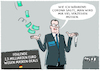 Cartoon: Spahns Vermächtnis... (small) by markus-grolik tagged spahn,maken,maskendeals,corona,schulden,bund,deutschland,kosten,pandemie,steuerzahler,virus