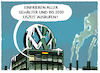 Cartoon: VW-Eiszeit (small) by markus-grolik tagged vw,volkswagen,sparkurs,deutschland,gehälter,lohn,arbeit,krise,arbeitnehmer,auto,industrie