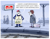 Cartoon: Wieder Bahnstreik... (small) by markus-grolik tagged deutsche,bahn,gdl,streik,inflation,bahnstreik,warnstreik,lokführergewerkschaft,lohnerhöhung,fahrgastverband,gewerkschaft,weselsky,fahrgaeste