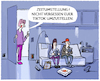 Cartoon: Winterzeit... (small) by markus-grolik tagged winterzeit,sommerzeit,zeitumstellung,tiktok,uhr,zeitgefuehl,jugend,social,media,biorhythmus,alltag,handy,bildschirmzeit