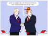 Cartoon: Wladimirs Donald... (small) by markus-grolik tagged putin,trump,usa,maga,us,friedensgespraeche,angriffskrieg,telefonat,russland,ukraine,krieg,waffenruhe,nato,energieinfrastruktur,selenskyj