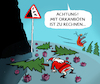 Cartoon: X-Mas-Wetter mit Zoltan... (small) by markus-grolik tagged weihnachten,sturmtief,zoltan,orkanboeen,wetter,klima,wetterwarnung,tornado,sturmflut,deutschland