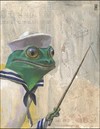 Cartoon: Frogman (small) by greg hergert tagged frogman,frogs,experts