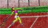 Cartoon: tennis player (small) by trebortoonut tagged sports tennis dogs animals