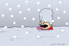 Cartoon: Heavy snowing (small) by Mandor tagged heavy,snowing