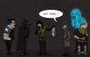 Cartoon: Watchmen (small) by Mandor tagged watchmen,rorschach,dirty,pants