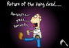 Cartoon: return of the living dead... (small) by Maninblack tagged zombie,tod,dead,buntstifte