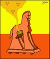 Cartoon: Trojan Horse (small) by Thamalakane tagged trojan,horse,nuclear,energy,japan