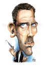 Cartoon: Dr. House (small) by Szena tagged dr house md gregory hugh laurie series