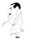 Cartoon: Chavez (small) by jaime ortega tagged chavez,al,reves,venezuela