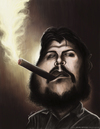 Cartoon: El Che Ernesto Guevara (small) by jaime ortega tagged el che ernesto guevara