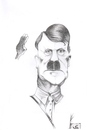 Cartoon: Hitler (small) by jaime ortega tagged lider,nazi,aleman,alemania,holocausto,dictador,politico,judio,antisemita,genocidio