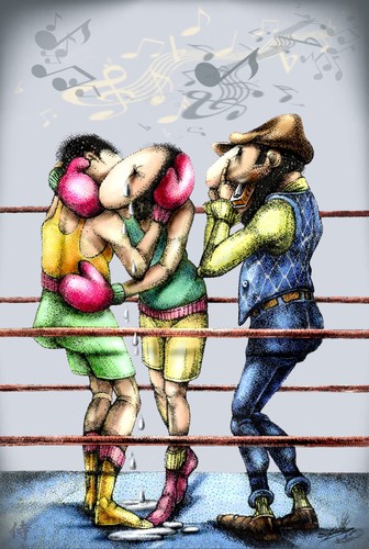 Cartoon: The BoxingBlues... (medium) by LuciD tagged lucido5,surrelism,times,art,nature,creation,god,zodiac,love,peace,humor,world,fasion,sport,music,real,animals,happy,holy,drawings,cartoon,pictures,photo,cool,mony,football,life,live,sky,flower,light,water,high,tags,lol,friend,children,xxx