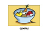 Cartoon: Gemuesli (small) by Marcus Trepesch tagged vegetables cartoon words