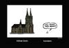 Cartoon: Köllendom (small) by Marcus Trepesch tagged cologne,cathedral,sex,condom
