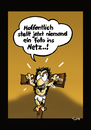 Cartoon: Nude Leak (small) by Marcus Trepesch tagged jesus,golgotha,cross,crucifixion,selfies,nude,internet,scandal,celebrities