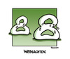 Cartoon: weinachten (small) by Marcus Trepesch tagged christmas,cartoon,eight,numbers