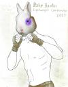 Cartoon: baby baxter (small) by illustrami tagged rabbit,fighting,boxing,fear,agression,love