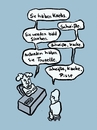 Cartoon: Tourette (small) by Ludwig tagged tourette krebs tumor sterben cancer fuck fluchen krankheit tod arzt ende
