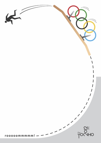 Cartoon: skate (medium) by Tonho tagged skate,olympics