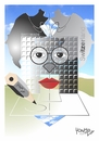 Cartoon: Mario Botta (small) by Tonho tagged arquitetura,botta