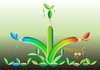 Cartoon: flowering (small) by Tonho tagged september