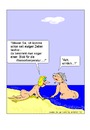 Cartoon: Sylt Strandleben gertoons (small) by gert montana tagged strand,sylt,fkk,strandleben,strandgespräch,gertoons