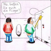 Cartoon: Herrentoilette (small) by Storch tagged klo,fliege,zielen,treffen