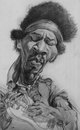 Cartoon: Jimi Hendrix (small) by princepaikattu tagged jimi,hendrix,gutar,maestro,guitar,heroes