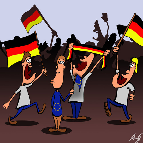 Cartoon: Euro 2012 (medium) by Anjo tagged euro,fussball,fussballfan,fan,europa,deutschland,euro 2012,em 2012,fußball,fussball,deutschland,europa,fan,euro,2012,em
