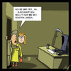 Cartoon: Bis das der... (small) by Anjo tagged tod,scheidung,ehe,richter,anwalt