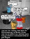 Cartoon: Muelltrennung (small) by Anjo tagged mülltrennung,martin,luther,king,apartheit,gelber,sack,grüner,punkt
