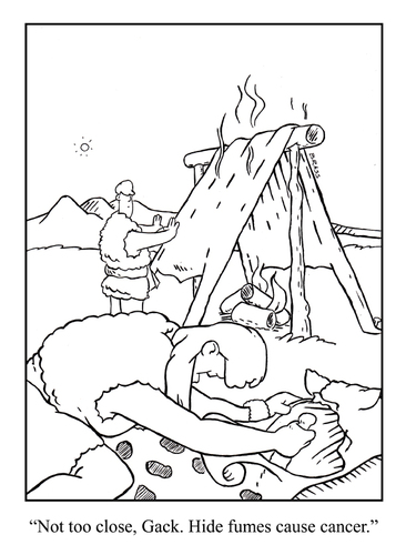 Cartoon: hunter-gatherer (medium) by creative jones tagged gatherer,hunter