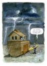 Cartoon: Sintflut (small) by POLO tagged arche,noah,sintflut,altes,testament,surfen,surfer