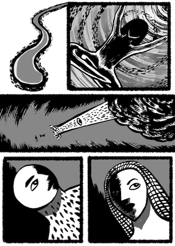 Cartoon: TheSilenceOfTheSirens P41-P50 (medium) by sam seen tagged the,silence,of,sirens