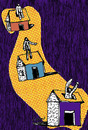 Cartoon: HOUSE (small) by sam seen tagged house,sam,seen