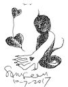 Cartoon: Love-Hand (small) by sam seen tagged love,hand,snake