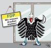 Cartoon: FDP - Wir müssen draußen bleib (small) by Suley tagged fdp,cdu,bundestagswahl,wahlsieger,verlierer,niederlage,leihstimmen,koalition,schwarzgelb,bundeskanzlerin,angela,merkel,suley