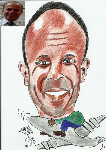 Cartoon: WALID FIKRY (medium) by AHMEDSAMIRFARID tagged ahmed,samir,farid,walid,fikry,fekry,waled,cartoon,caricature