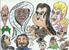 Cartoon: SHAPES (small) by AHMEDSAMIRFARID tagged ahmed,samir,farid,face,shape,funny,egyptair,cartoon,caricature