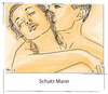 Cartoon: SchutzMann (small) by VINA tagged protection,man,schutz,mann