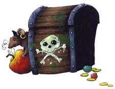 Cartoon: treasure (medium) by orchard tagged treasure,rats