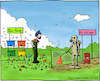 Cartoon: Bio-Honig (small) by Hannes tagged biohonig,bio,honig,pestizide,landwirt,landwirtschaft,bauer,imker,chemie,pflanzenschutz,herbizid,glyphosat,umweltschutz,naturschutz,bienen