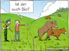 Cartoon: Bio (small) by Hannes tagged bio,landwirt,bauer,kuh,weide,stier,fortpflanzung,landwirtschaft