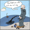 Cartoon: der Putzer (small) by Hannes tagged öl,oil,obama,golf,mexiko,bohrung,usa,bp,tiefsee,ölpest,katastrophe
